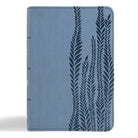 Cover image for CSB Large Print Compact Reference Bible, Digital Study Edition, Slate Leathertouch, isbn: 9798384533375