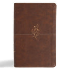 Cover image for CSB Single-Column Personal Size Bible, Digital Study Edition, Brown Leathertouch, isbn: 9798384533467