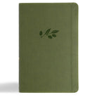 Cover image for CSB Thinline Bible, Anglicised Edition, Olive Leathertouch, isbn: 9798384533535