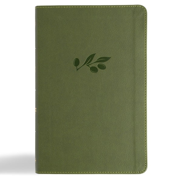 Cover image for CSB Thinline Bible, Anglicised Edition, Olive Leathertouch, isbn: 9798384533535