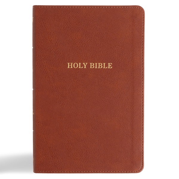 Cover image for KJV Thinline Bible, Burnt Sienna Leathertouch, isbn: 9798384533634