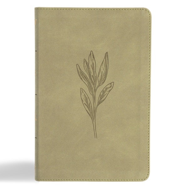 Cover image for KJV Thinline Bible, Sage Suedesoft Leathertouch, isbn: 9798384533641