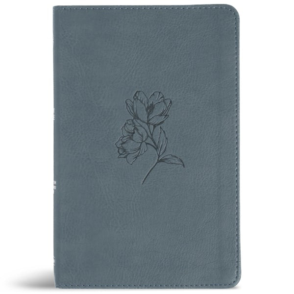 Cover image for CSB Personal Size Bible, Digital Study Edition, Blue Leathertouch, isbn: 9798384540427
