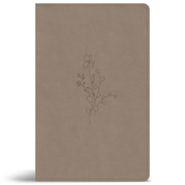Cover image for CSB Thinline Reference Bible, Digital Study Edition, Earth Suedesoft Leathertouch, isbn: 9798384540816
