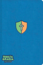 Cover image for Rvr 1960 Biblia Gracia Para Niï¿½os, Azul, Sï¿½mil Piel, isbn: 9798384542957