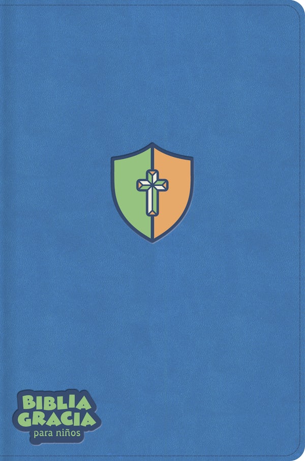 Cover image for Rvr 1960 Biblia Gracia Para Niï¿½os, Azul, Sï¿½mil Piel, isbn: 9798384542957
