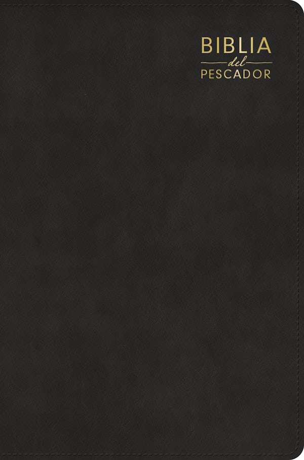 Cover image for Rvr 1960 Biblia del Pescador Letra Grande, Negro, Sï¿½mil Piel, isbn: 9798384543039
