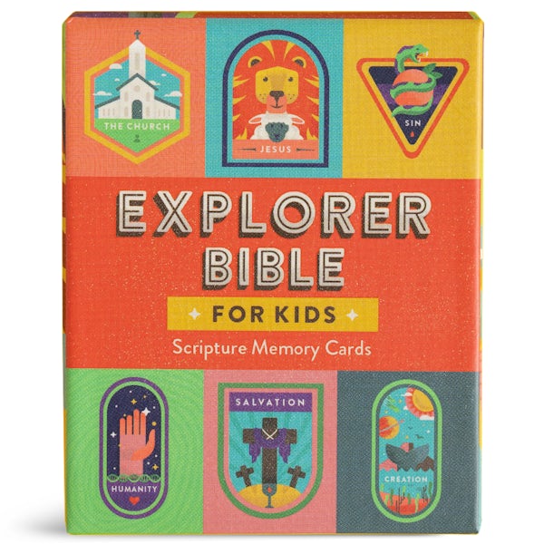 Cover image for CSB Explorer Bible for Kids Scripture Memory Cards, isbn: 9798384544913