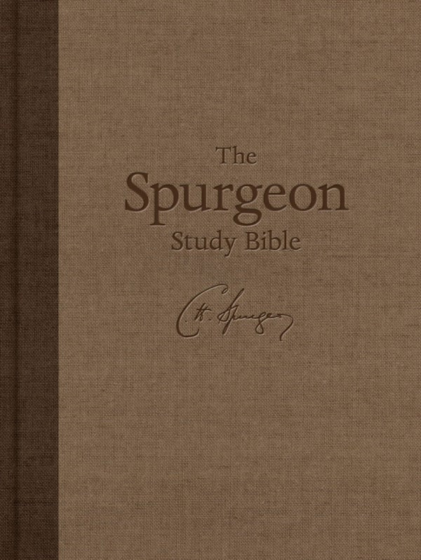 Cover image for CSB Spurgeon Study Bible, Brown Hardcover, isbn: 9798384552642