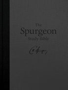Cover image for KJV Spurgeon Study Bible, Charcoal Hardcover, isbn: 9798384552888