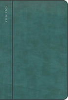 Cover image for CSB Large Print Compact Reference Bible, Optimal Type, Digital Study Edition, Teal Leathertouch, isbn: 9798384552994