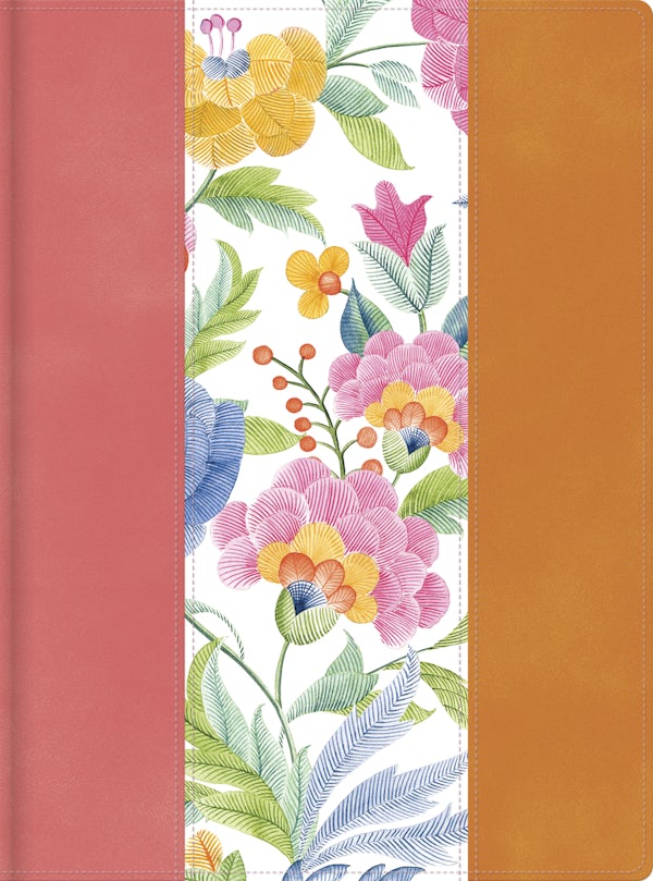 Cover image for Rvr 1960 Biblia de Apuntes Tamaï¿½o Personal, Rosa/ Naranja, Tela Sobre Tapa Dura, isbn: 9798384554202