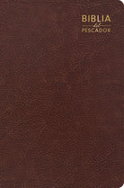 Cover image for Rvr 1960 Biblia del Pescador, Letra Grande, Cafï¿½, Sï¿½mil Piel, isbn: 9798384554370