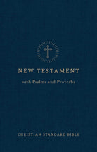 Cover image for CSB Pocket New Testament with Psalms and Proverbs, Easy-To-Read Optimal Type, Navy Trade Paper, isbn: 9798384557234