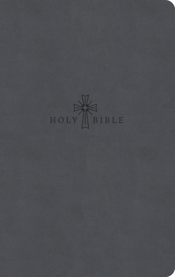 Cover image for CSB Premium Gift Bible, Easy-To-Read Optimal Type, Charcoal Leathertouch, isbn: 9798384557258