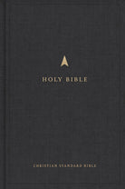 Cover image for CSB Pew Bible, Large Print Edition, Easy-To-Read Optimal Type, Charcoal Cloth Over Board, isbn: 9798384557289