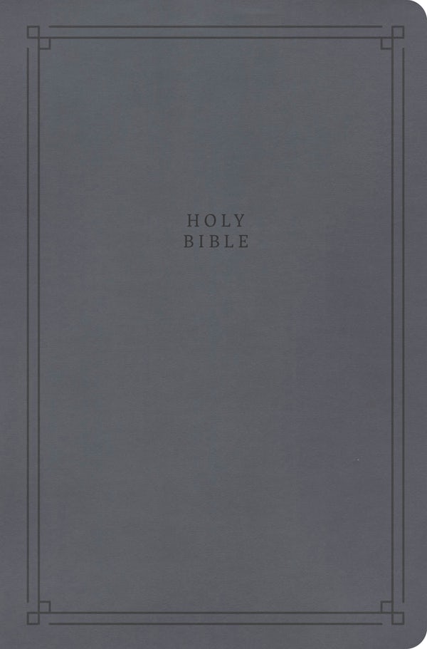 Cover image for CSB Large Print Personal Size Reference Bible, Value Edition, Easy-To-Read Optimal Type, Charcoal Leathertouch, isbn: 9798384557531