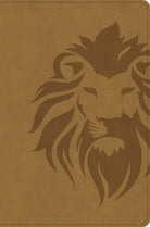 Cover image for CSB One Big Story Bible, Revised & Updated, Easy-To-Read Optimal Type, Brown Lion Leathertouch, Indexed, isbn: 9798384557616