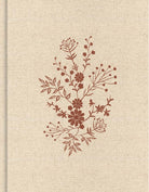 Cover image for KJV Notetaking Bible, Expanded Reference Edition, Cream/Floral Cloth Over Board, isbn: 9798384557647