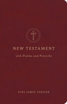 Cover image for KJV Pocket New Testament with Psalms and Proverbs, Crimson Leathertouch, isbn: 9798384557708