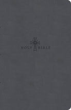 Cover image for KJV Premium Gift Bible, Charcoal Leathertouch, isbn: 9798384557746