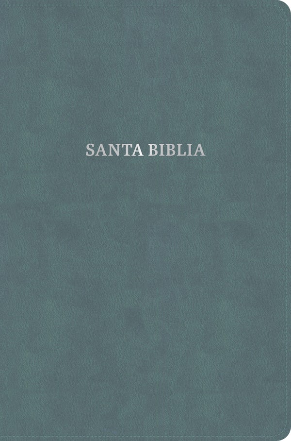 Cover image for Rvr 1960 Biblia Gracia, Azul Ocï¿½ano, Sï¿½mil Piel, isbn: 9798384561224