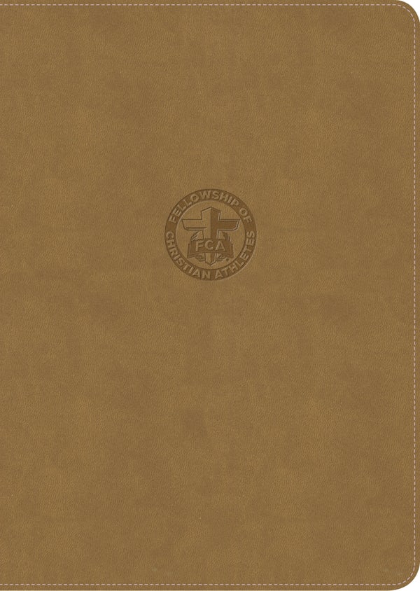Cover image for CSB Fca Study Bible, Easy-To-Read Optimal Type, Camel Leathertouch, Indexed, isbn: 9798384561590