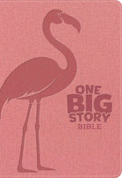 Cover image for KJV One Big Story Bible, Revised & Updated, Easy-To-Read Optimal Type, Pink Leathertouch, isbn: 9798384561651