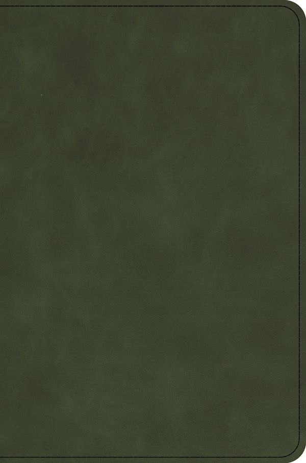 Cover image for CSB Thinline Bible, Holman Handcrafted Collection, Easy-To-Read Optimal Type, Premium Marbled Olive Calfskin, Zipper Edition, isbn: 9798384561989