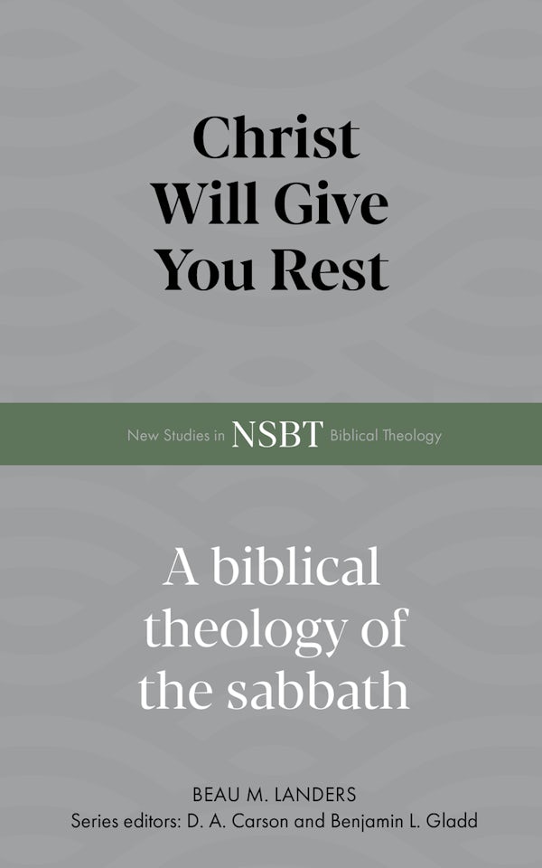 Cover image for Christ Will Give You Rest, isbn: 9798384562290