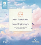 Cover image for The One Year Bible New Testament for New Beginnings by Dayspring Nlt, Filament Enabled (Softcover), isbn: 9798400506482