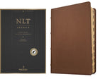 Cover image for NLT Select Large Print Thinline Reference Bible, Filament Enabled (Goatskin Leather, Brown, Indexed, Red Letter), isbn: 9798400506574