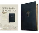 Cover image for Biblia Para El Ministro Ntv, Letra Grande Con Filament (Sentipiel, Negro, Letra Roja), isbn: 9798400506895