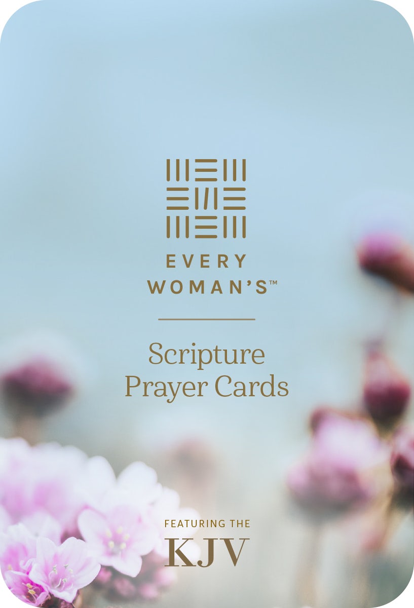Cover image for Every Woman's Scripture Prayer Cards (Softcover), isbn: 9798400508172