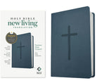 Cover image for NLT Premium Value Compact Bible, Filament Enabled (Leatherlike, Navy Cross), isbn: 9798400509827
