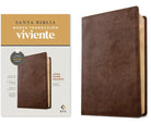 Cover image for Biblia Letra Sï¿½per Gigante Ntv, Con Filament (Sentipiel, Cafï¿½ Rï¿½stico, Letra Roja), isbn: 9798400511196