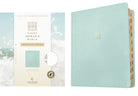 Cover image for NLT Every Woman's Bible, Journaling Edition, Filament Enabled (Leatherlike, Seafoam Blue, Indexed, Red Letter), isbn: 9798400525612