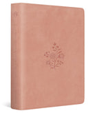 Cover image for ESV Single Column Journaling Bible (Trutone, Blush Rose, Wildflower Design), isbn: 9798874900250