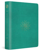 Cover image for ESV Single Column Journaling Bible (Trutone, Teal, Resplendent Cross Design), isbn: 9798874900359