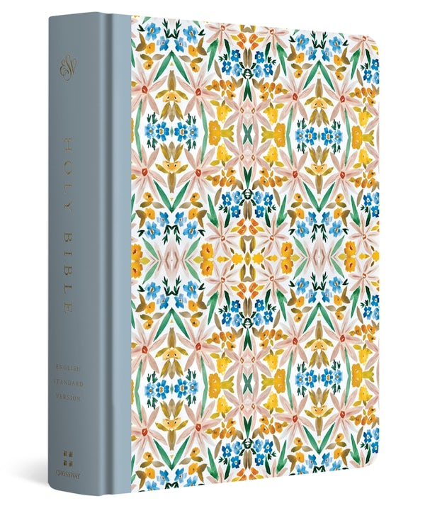 Cover image for ESV Single Column Journaling Bible, Artist Series (Cloth Over Board, Jessica Dennis Bush, Flourish), isbn: 9798874900380