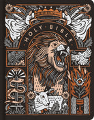 Cover image for ESV Single Column Journaling Bible, Artist Series, Red Letter (Hardcover, Joshua Noom, the Lion and the Lamb), isbn: 9798874901387