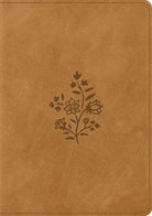 Cover image for ESV Single Column Journaling Bible, Large Print (Trutone, Nubuck Caramel, Wildflower Design), isbn: 9798874902575