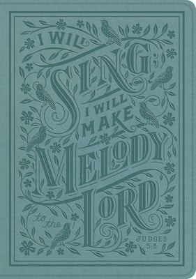 Cover image for ESV Single Column Journaling Bible, Large Print (Trutone, Paris Sky, Judges 5:3 Design), isbn: 9798874902582