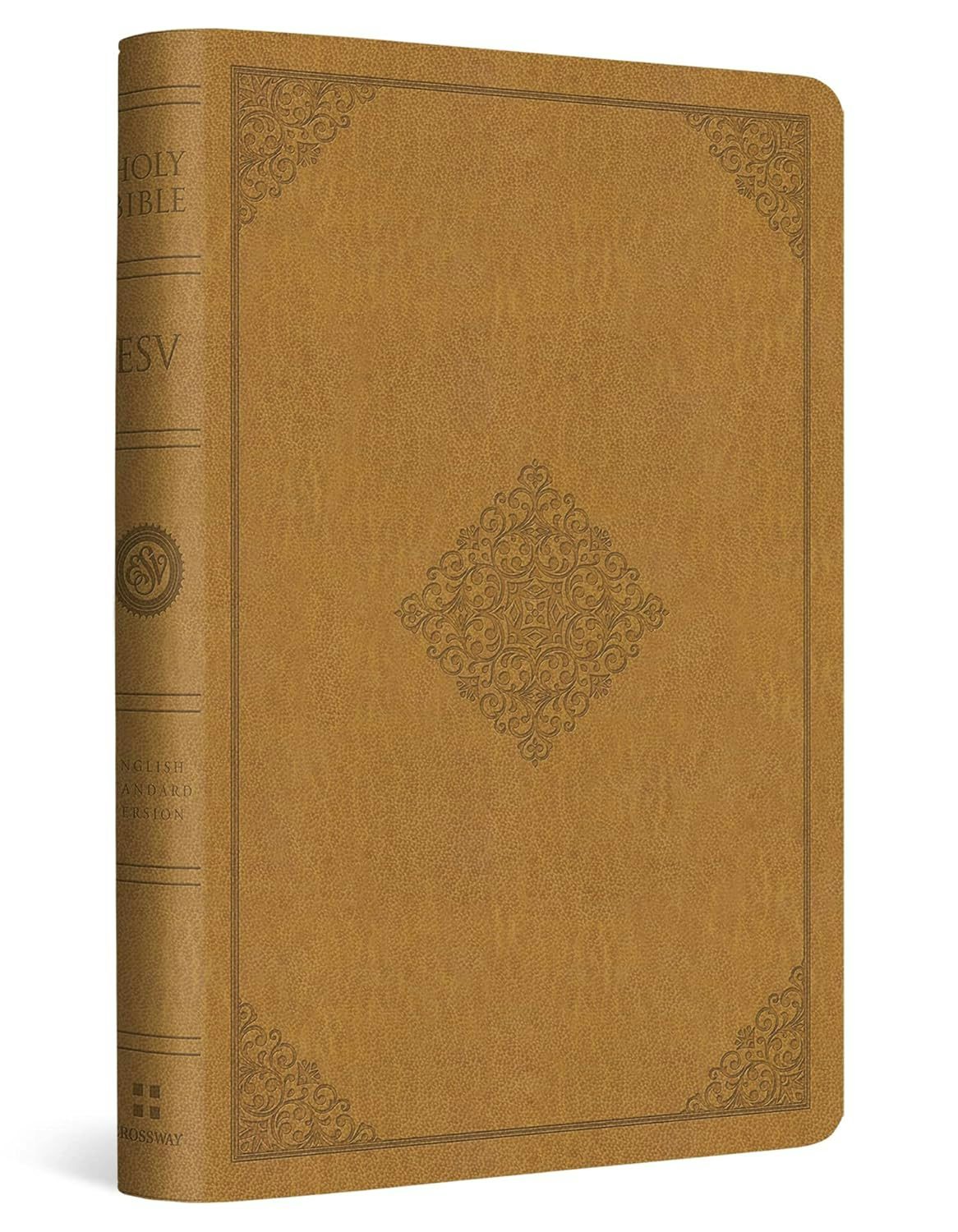 Cover image for ESV Value Compact Bible (Trutone, Goldenrod, Ornament Design), isbn: 9798874902834