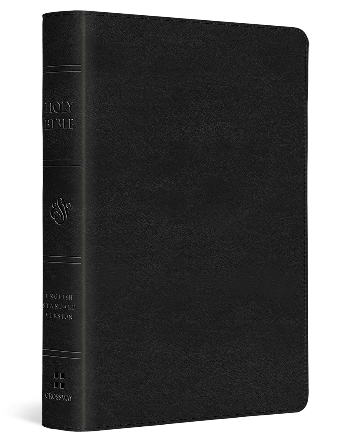 Cover image for ESV Large Print Compact Bible, Red Letter (Trutone, Black), isbn: 9798874902919