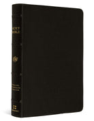 Cover image for ESV Large Print Compact Bible, Red Letter (Buffalo Leather, Deep Brown), isbn: 9798874902926