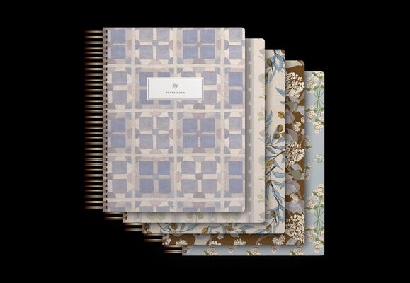Cover image for ESV Spiral-Bound Journaling Bible, Five-Volume Set (Hardcover, Cover Artwork by Lulie Wallace), isbn: 9798874903039