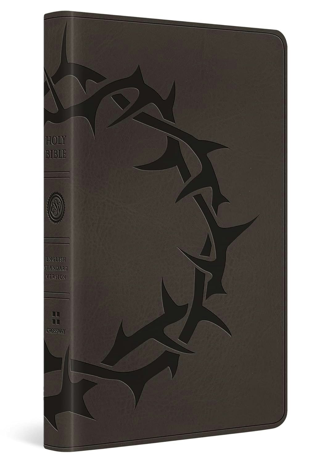 Cover image for ESV Premium Gift Bible (Trutone, Charcoal, Crown Design), isbn: 9798874903121