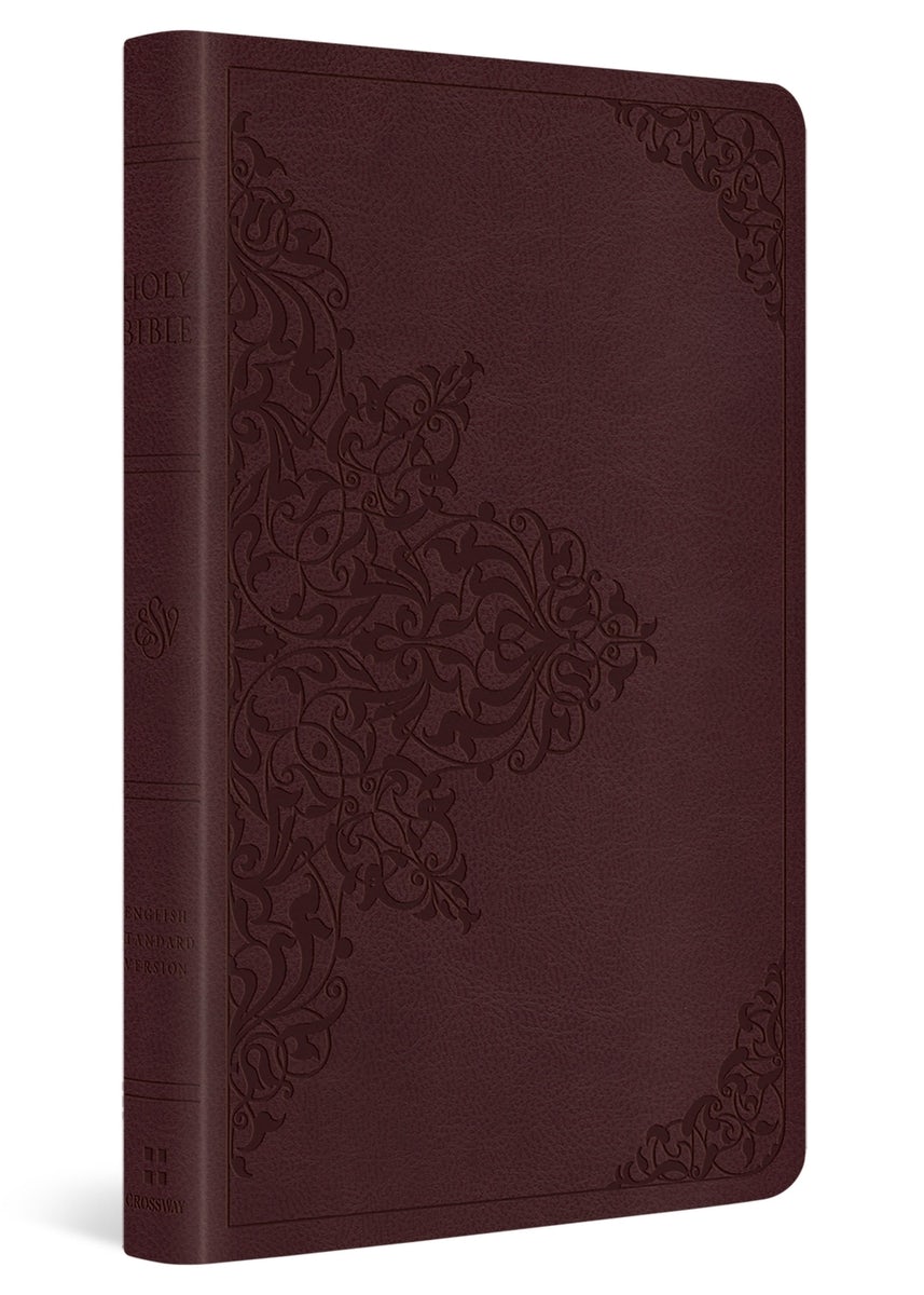Cover image for ESV Premium Gift Bible (Trutone, Chestnut, Filigree Design), isbn: 9798874903152