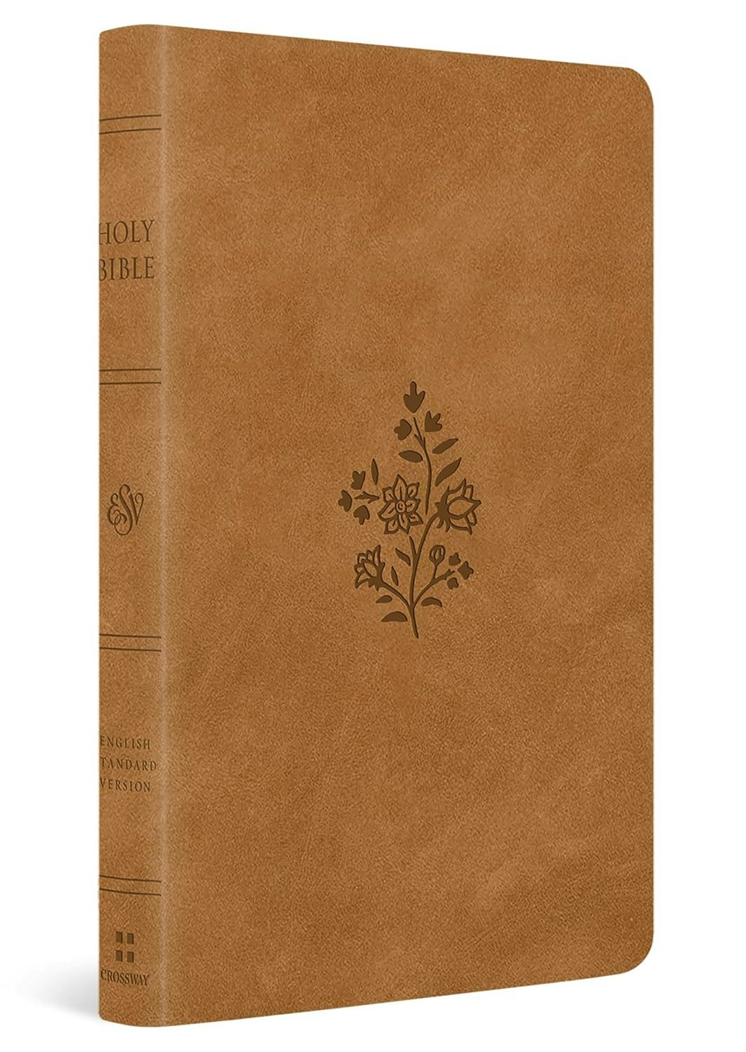 Cover image for ESV Premium Gift Bible (Trutone, Nubuck Caramel, Wildflower Design), isbn: 9798874903176